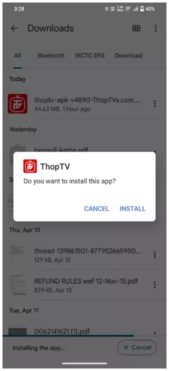 ThopTV Apk Download [ Latest Version 2023 | 42.5 MB ]